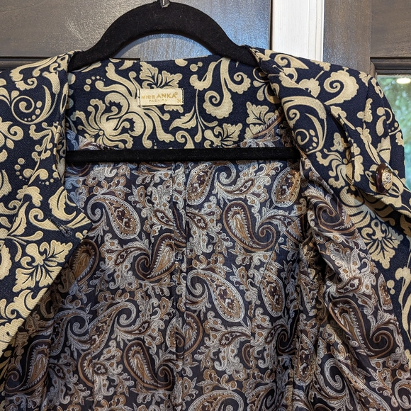 Vegan Paisley Jacket 🖤 🇺🇦Ukrainian fashion brand, made in Turkey 🇹🇷 - Picture 6 of 16